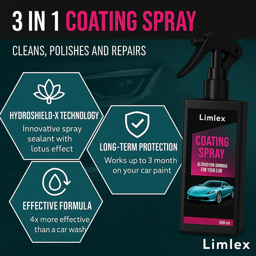 Ceramic Ultra™ Coating Spray and Foam Car Cleaner 200ml (Combo)
