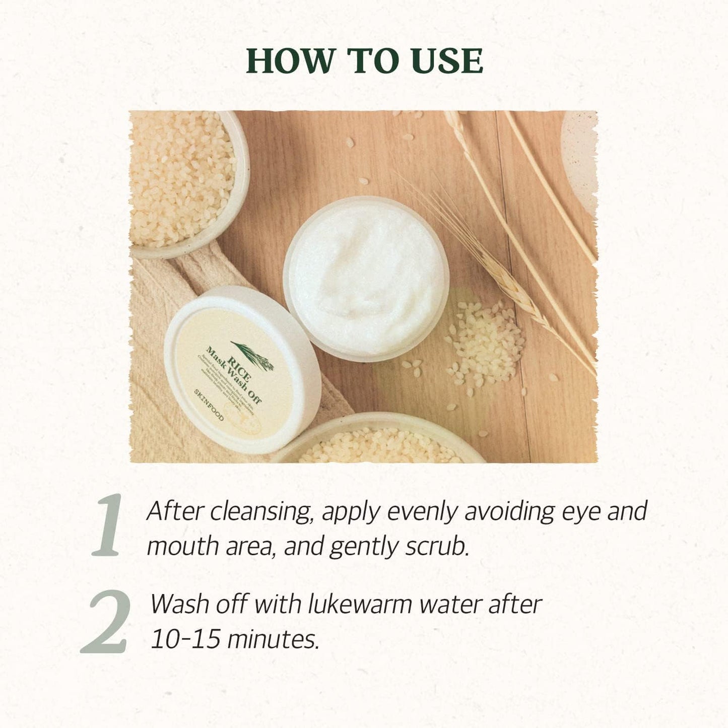 Skinfood™ Rice Mask Face Wash (100 gm)