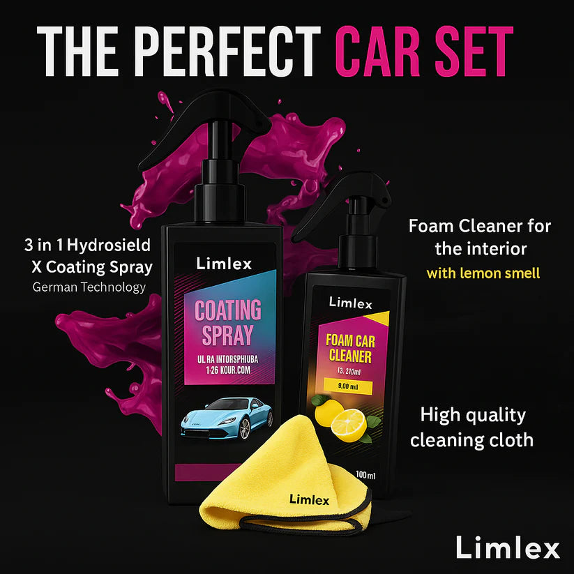 Ceramic Ultra™ Coating Spray and Foam Car Cleaner 200ml (Combo)