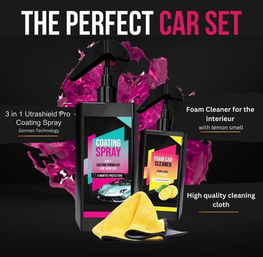 Ceramic Ultra™ Coating Spray and Foam Car Cleaner 200ml (Combo)